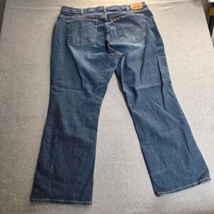 Levis 515 Nouveau Boot Cut Jeans Blue Denim Womens Plus Size 24 M 095203552